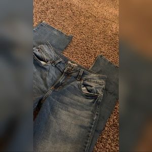 Wrangler bootcut 9/10 inseam 34